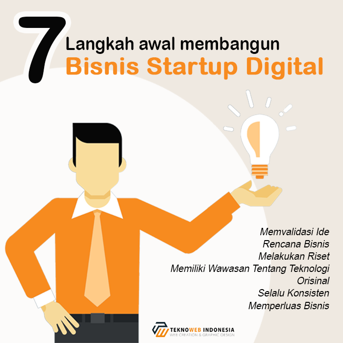 7 langkah awal membangun startup Digital